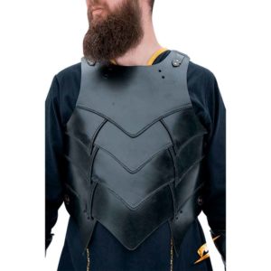 Shadow Leather Torso Armour - Black