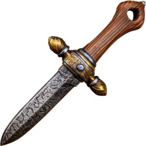 Nobles LARP Throwing Knife - Wood