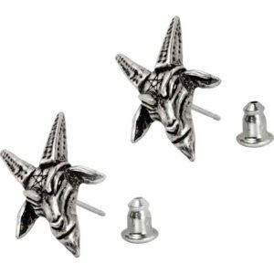 Baphomet Stud Earrings