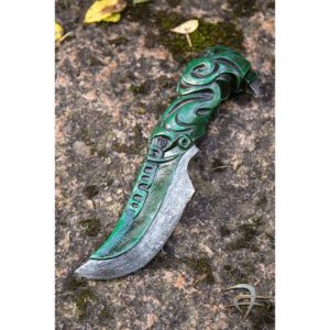 Eldarian LARP Throwing Knife - Green