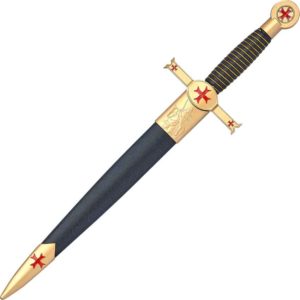 Crusader Knight Dagger with Sheath