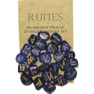 Lapis Lazuli Set of Rune Stones