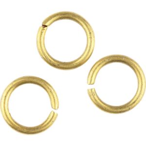 Brass Butted Chainmail Rings