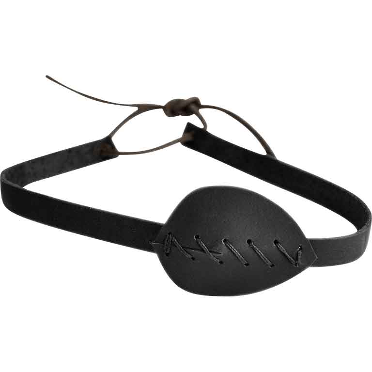 Leather See Through Pirate Eye Patch