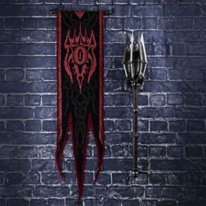 Mace of Sauron with Ring and Banner