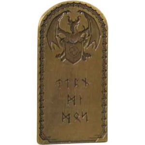 Small Dragonfire LARP Gold Bar