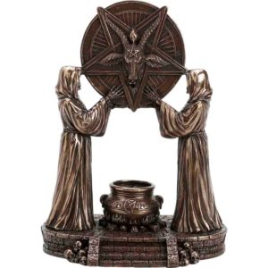 Baphomet Sigil Altar Backflow Incense Burner