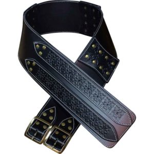 Alana Viking Corset Belt - Brown