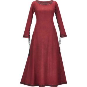 Merida Dress - Burgundy Wine