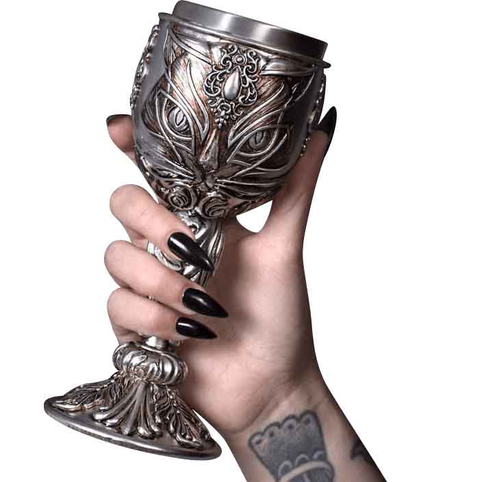 Sacred Cat Goblet