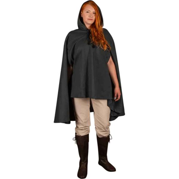 Raven Canvas Cloak