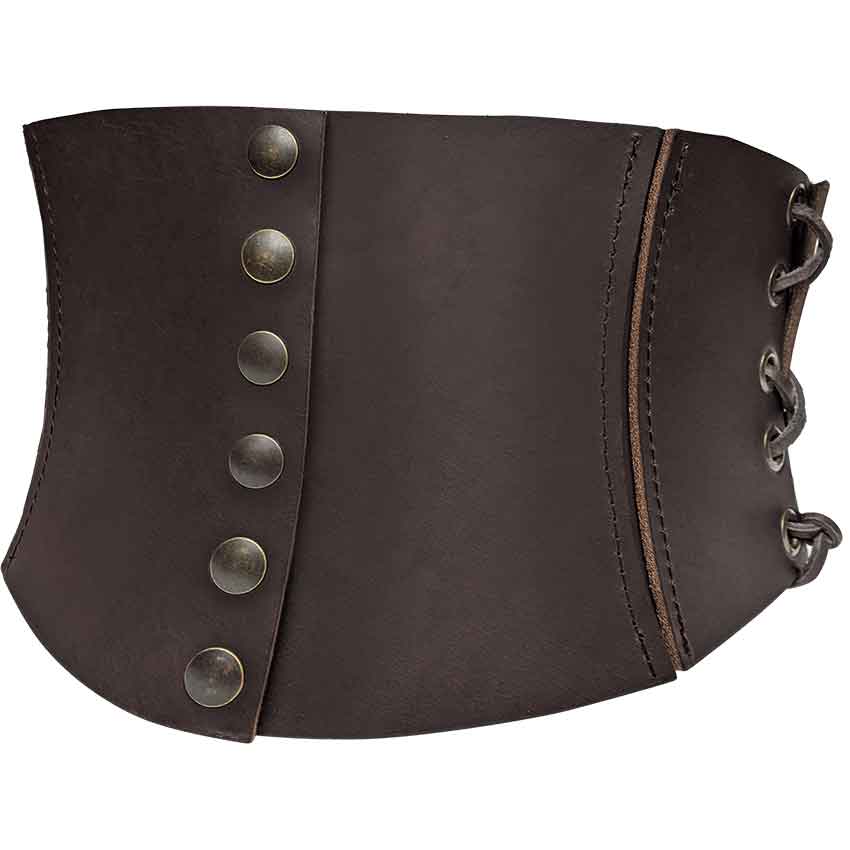  Viking Leather Corset, Medieval Leather Corset, LARP