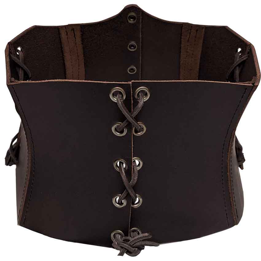 Long Corset Belt - Renaissance leather accessory for LARP – Les Artisans  d'Azure