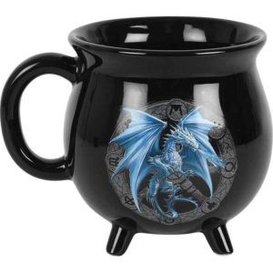 Yule Cauldron Dragon Mug