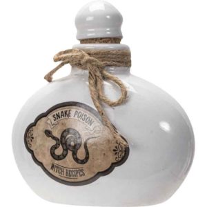 Snake Poison Ceramic Bottle