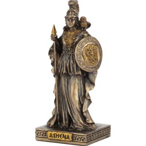 Bronze Athena Greek Pantheon Statue