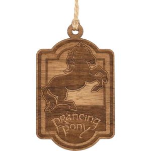 Prancing Pony Christmas Ornament