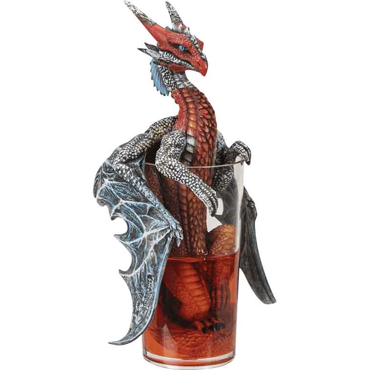 Long Island Ice Tea Dragon Statue