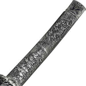 Samurai Battle Engraved Katana