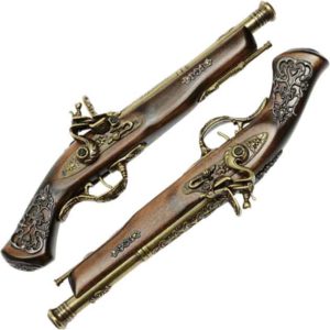 Set of 2 Dueling Flintlock Pistols