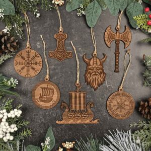 Viking Ornament Set