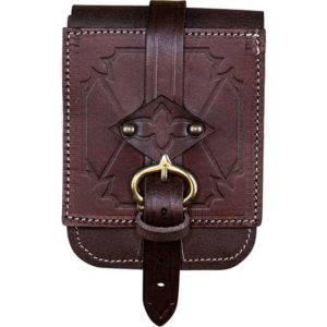 Small Carcassone Pouch - Brown