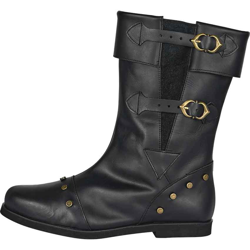 George Leather Boots - Black