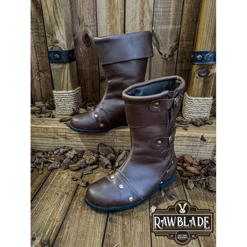 George Leather Boots - Brown