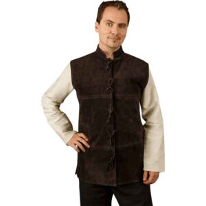 Laertes Suede Leather Vest