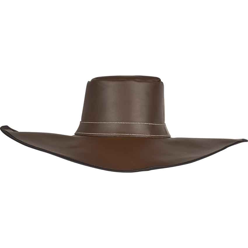 Genuine leather hat online