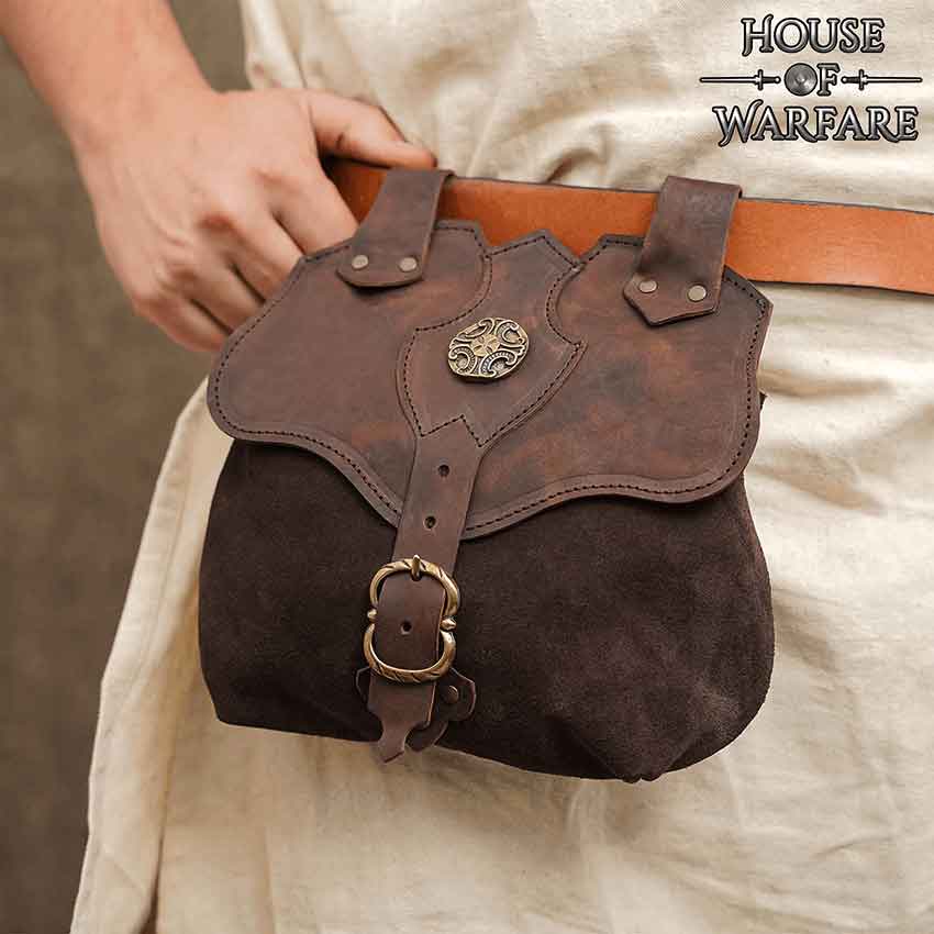 Medieval Mercenary Handcrafted Belt Bag