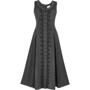 Trinity Celtic Fantasy Dress - Black Midnight