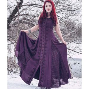 Trinity Celtic Fantasy Dress - Deadly Nightshade