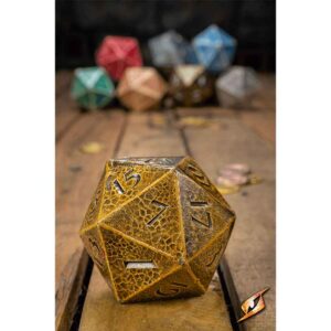 D20 LARP Dice - Brown