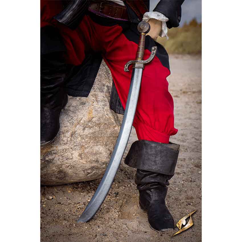 Curved LARP Falchion Sword - 85 cm