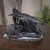 Curious Dark Dragon Statue