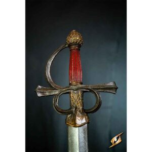 LARP Rapier Rillet - Red - 115cm