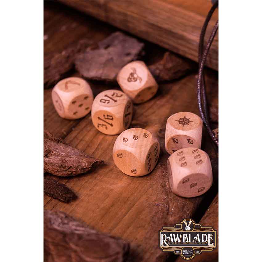 Farkle Dice Game - Ranger set - Rawblade