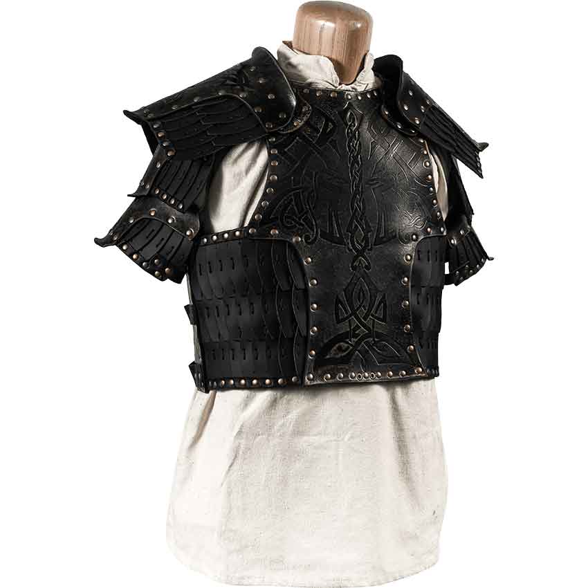 Ashen Odomar Viking Leather Cuirass