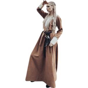 Freya Viking Dress - Sand