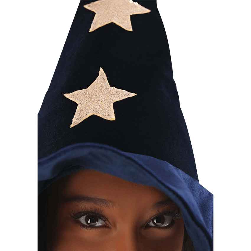 Blue Velvet Wizard Costume