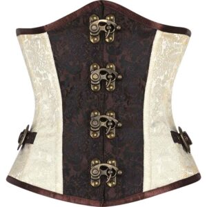 Mady Brown Steampunk Underbust Corset