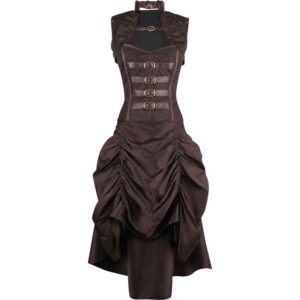 Floriano Overbust Steampunk Corset Dress