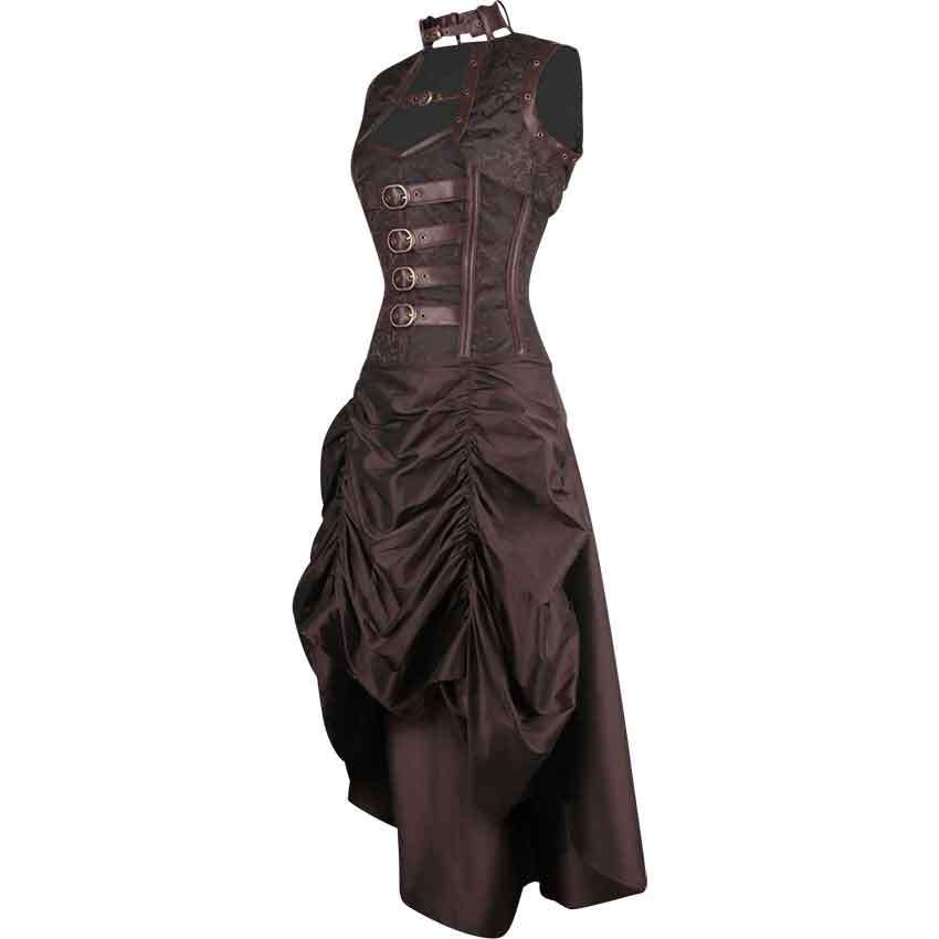 Hamar Overbust Victorian Gothic Corset Dress