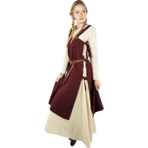 Hildegard Viking Overdress - Red