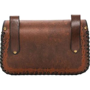 The Mythical Sorcerer Leather Belt Bag - Brown