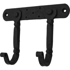 Heavy Duty Cast Iron Double Wall Hook