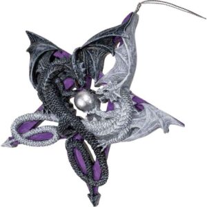 Pentagram Dragon Christmas Ornament