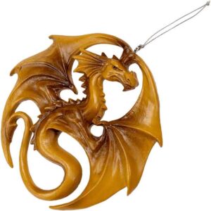 Dragon Medal Christmas Ornament