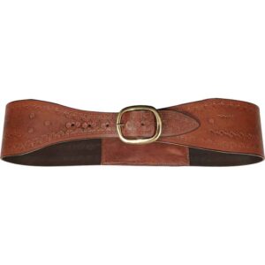 Fantasy Barbarian Leather Belt